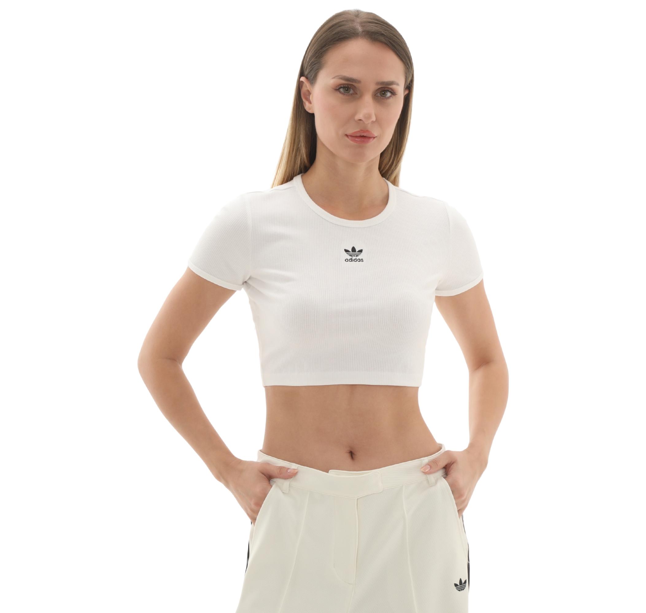 Женская футболка adidas Ess Rib Tee