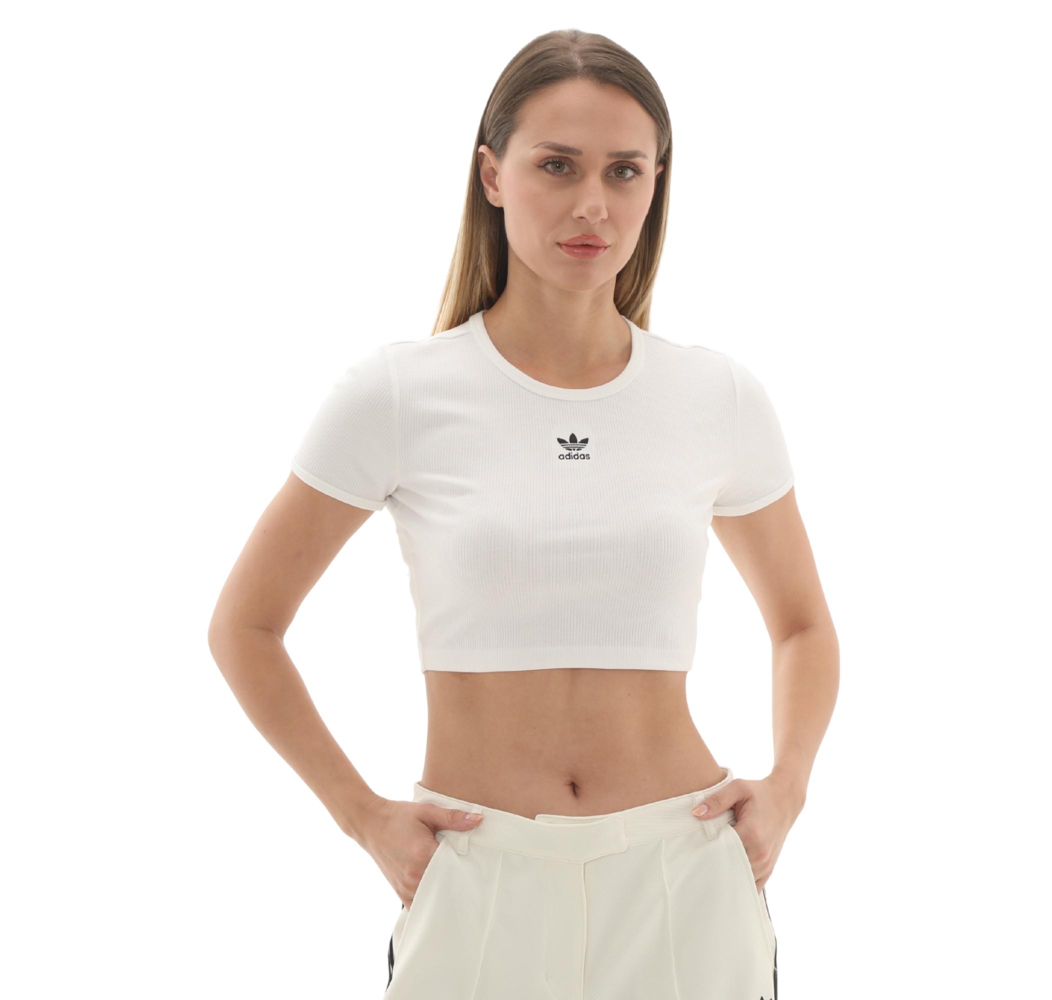 Женская футболка adidas Ess Rib Tee