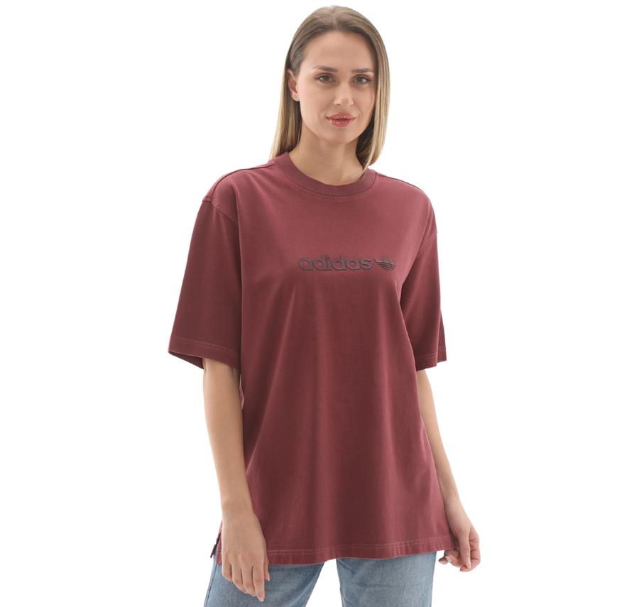 adidas Ess Ss Tee Kadın T-Shirt Pembe adidas Ess Ss Tee Kadın T-Shirt Pembe