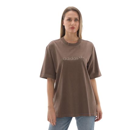 adidas Ess Ss Tee Kadın T-Shirt Pembe adidas Ess Ss Tee Kadın T-Shirt Pembe