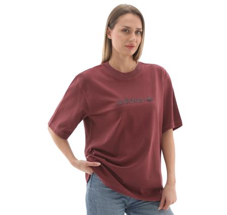 adidas Ess Ss Tee Kadın T-Shirt Pembe adidas Ess Ss Tee Kadın T-Shirt Pembe