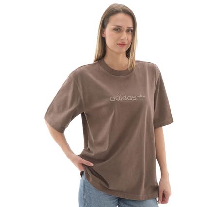 adidas Ess Ss Tee Kadın T-Shirt Pembe