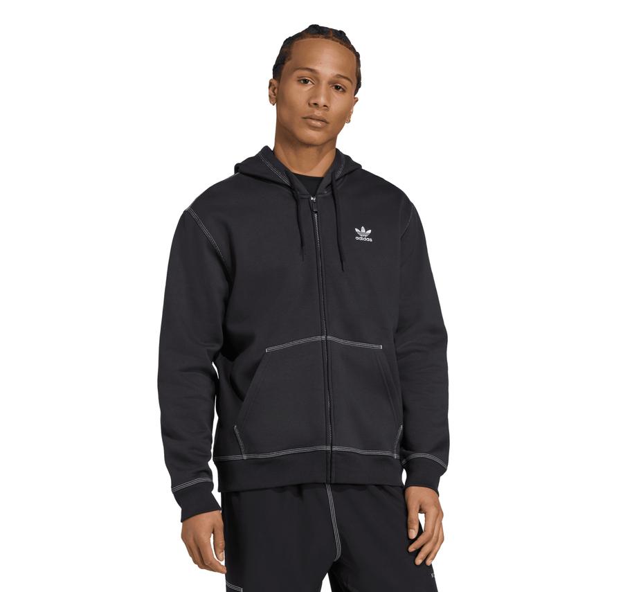 adidas Essentıals Fzhd Erkek Ceket Siyah adidas Essentıals Fzhd Erkek Ceket Siyah