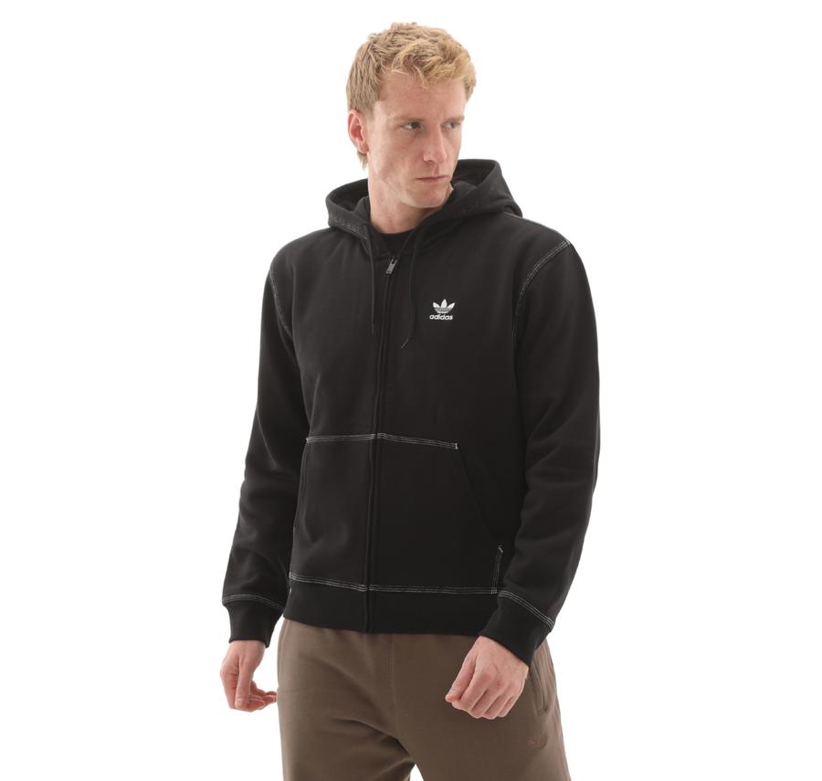 adidas Essentıals Fzhd Erkek Ceket Siyah adidas Essentıals Fzhd Erkek Ceket Siyah