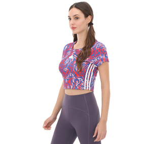 adidas Express Cro Tee Kadın T-Shirt Mavi