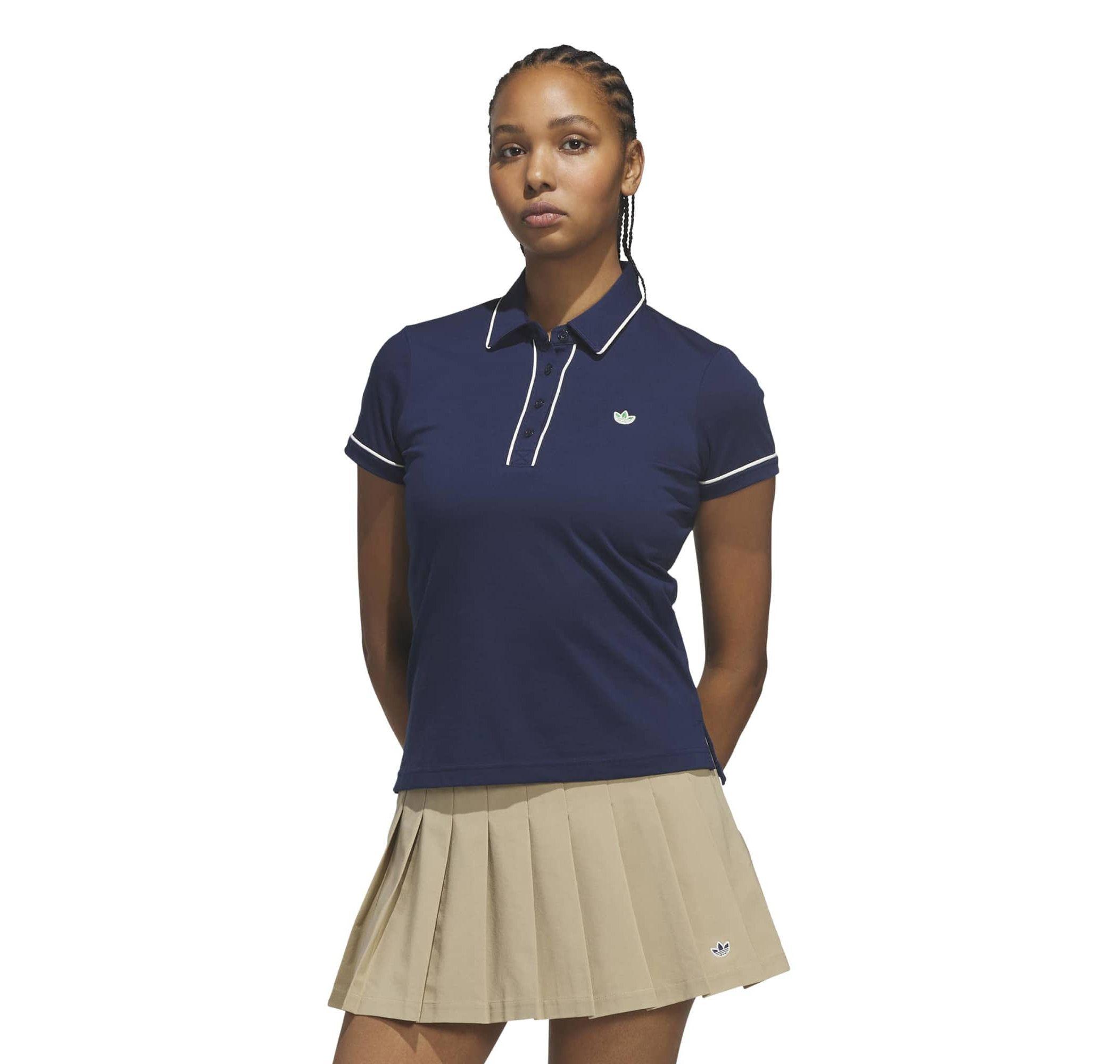 Женская футболка adidas F Solid Polo W