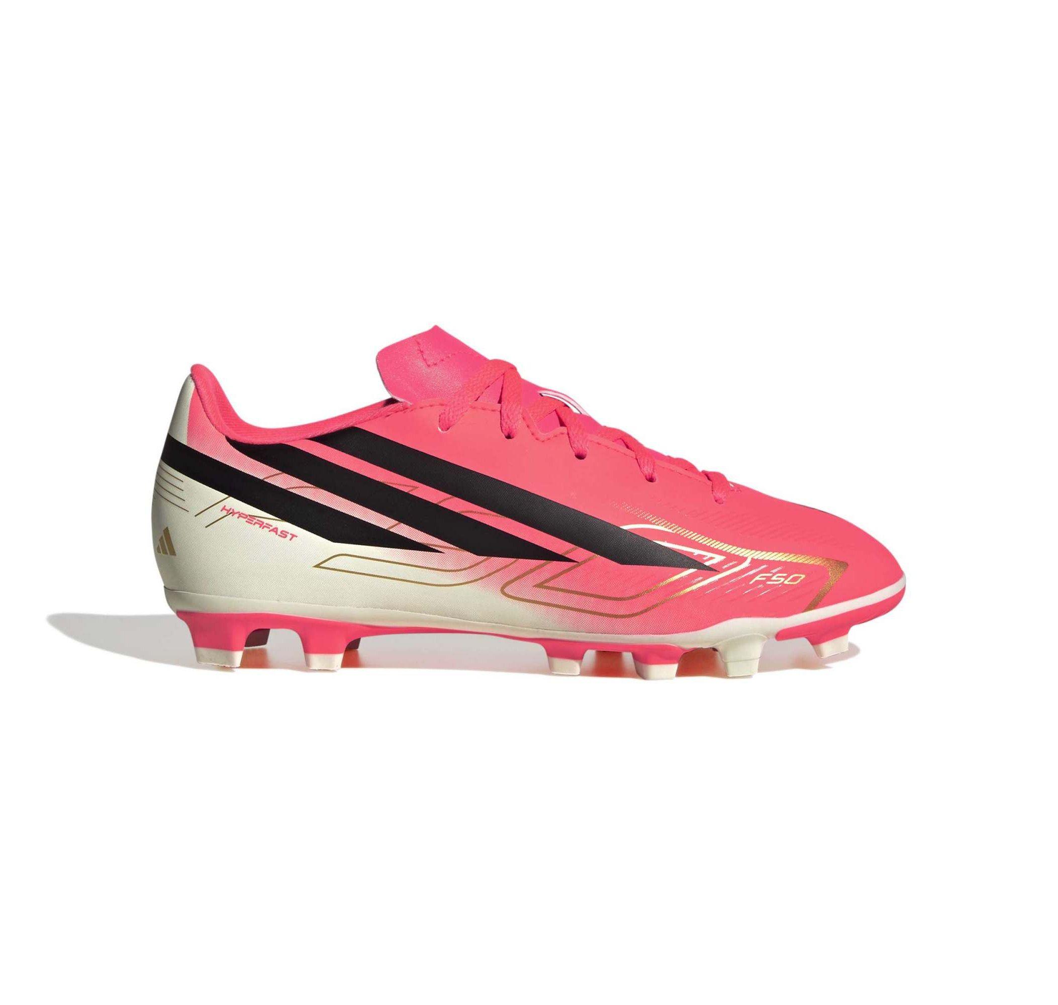Детские кроссовки adidas F50 Hyperfast Club Fg-Mg J