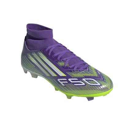 adidas F50 League Mıd Fg-Mg Erkek Spor Ayakkabı Mor