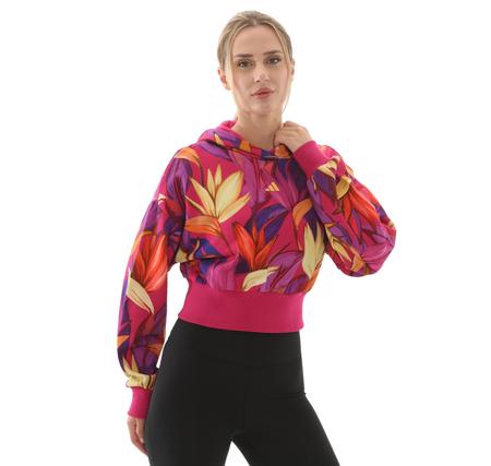 adidas Farm Hoodıe Kadın Sweatshirt Mor