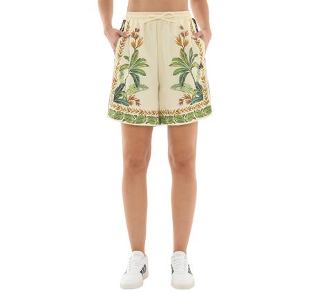 adidas Farm Prm Short Kadın Şort Ve Kapri Krem adidas Farm Prm Short Kadın Şort Ve Kapri Krem