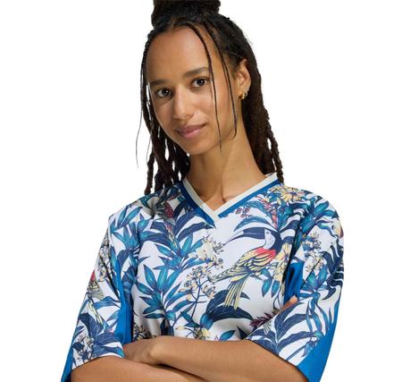 adidas Farm Prm Tee Kadın T-Shirt Mavi adidas Farm Prm Tee Kadın T-Shirt Mavi