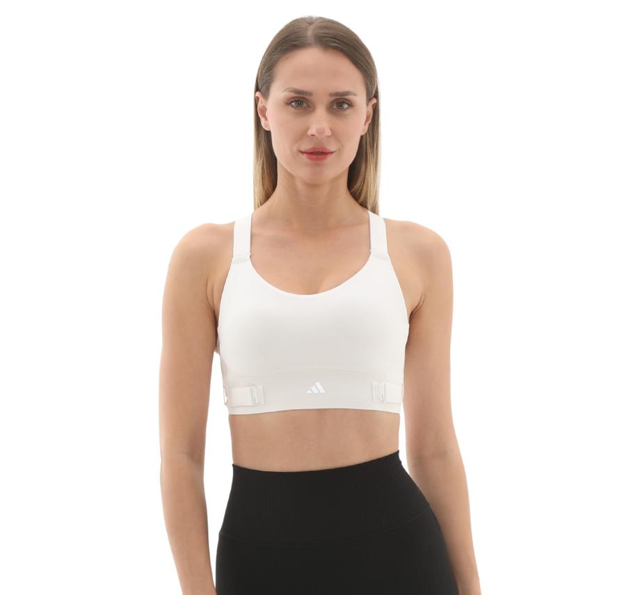 adidas Fastım L Hs Bra Kadın Büstiyer Beyaz adidas Fastım L Hs Bra Kadın Büstiyer Beyaz