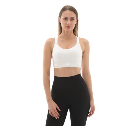 adidas Fastım L Hs Bra Kadın Büstiyer Beyaz adidas Fastım L Hs Bra Kadın Büstiyer Beyaz