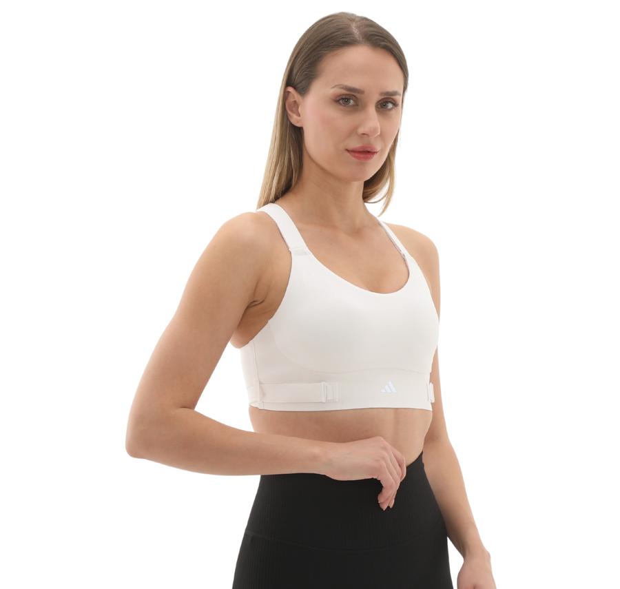 adidas Fastım L Hs Bra Kadın Büstiyer Beyaz adidas Fastım L Hs Bra Kadın Büstiyer Beyaz