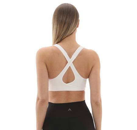 adidas Fastım L Hs Bra Kadın Büstiyer Beyaz
