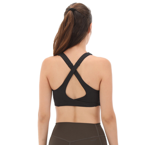 adidas Fastım L Hs Bra Kadın Büstiyer Siyah