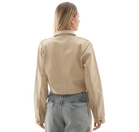 adidas Fb Crop Tt Kadın Ceket Krem adidas Fb Crop Tt Kadın Ceket Krem