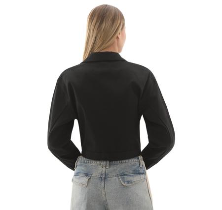 adidas Fb Crop Tt Kadın Ceket Siyah adidas Fb Crop Tt Kadın Ceket Siyah