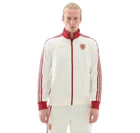 adidas Fc Bayern 125 Tt Erkek Ceket Beyaz