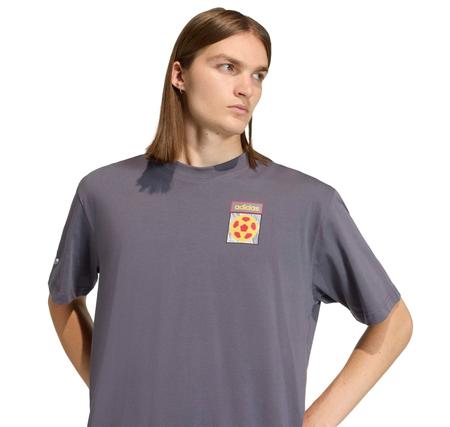 adidas Flag Gfx Ss T Erkek T-Shirt Gri