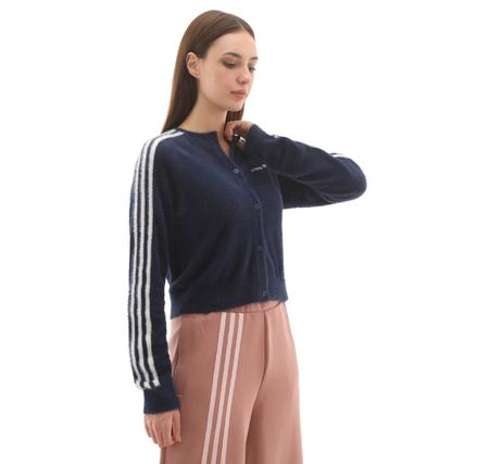 adidas Fluffy Cardıgan Kadın Sweatshirt Lacivert adidas Fluffy Cardıgan Kadın Sweatshirt Lacivert