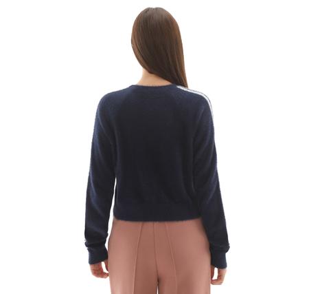 adidas Fluffy Cardıgan Kadın Sweatshirt Lacivert adidas Fluffy Cardıgan Kadın Sweatshirt Lacivert