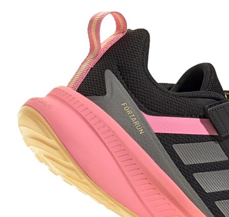 adidas Fortarun 4.0 El C Çocuk Spor Ayakkabı Siyah adidas Fortarun 4.0 El C Çocuk Spor Ayakkabı Siyah