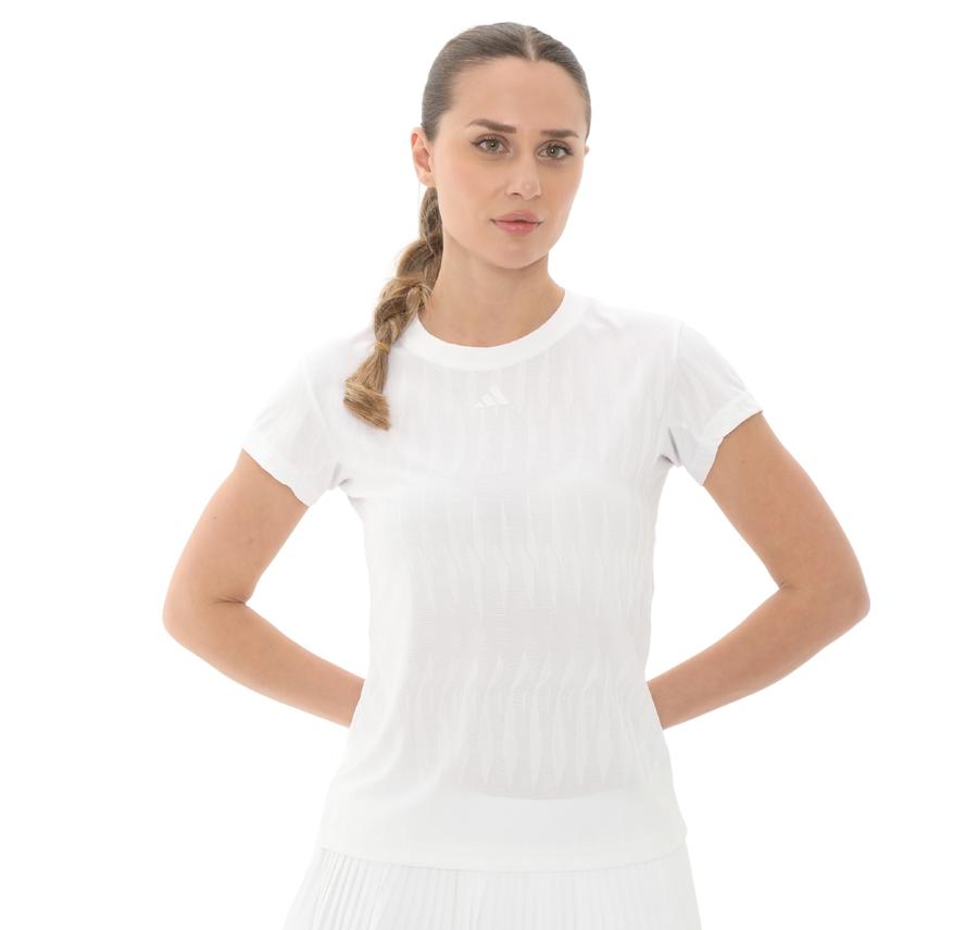 adidas Freelıft Tee Kadın T-Shirt Beyaz adidas Freelıft Tee Kadın T-Shirt Beyaz