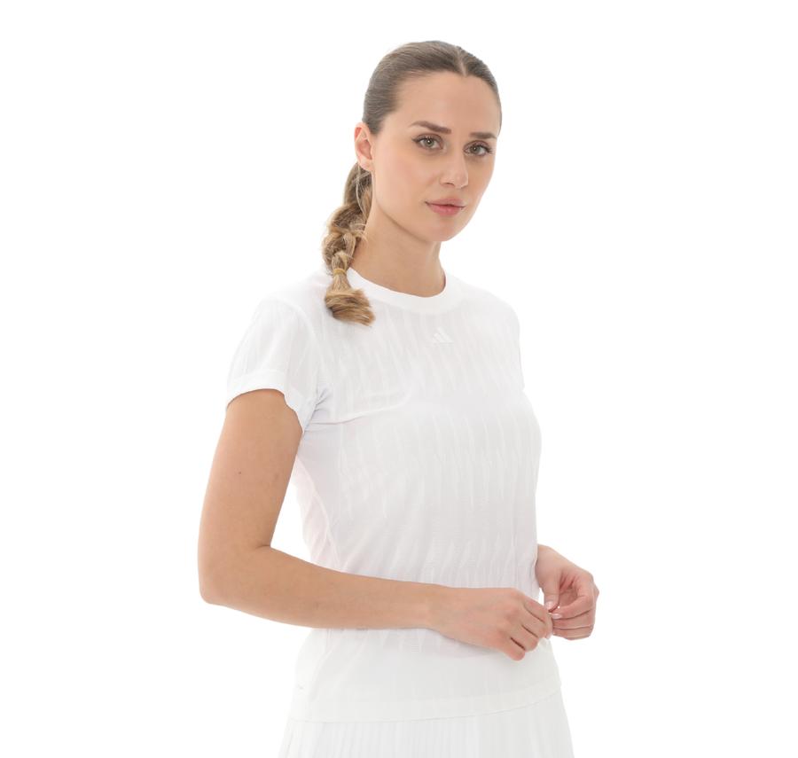 adidas Freelıft Tee Kadın T-Shirt Beyaz adidas Freelıft Tee Kadın T-Shirt Beyaz