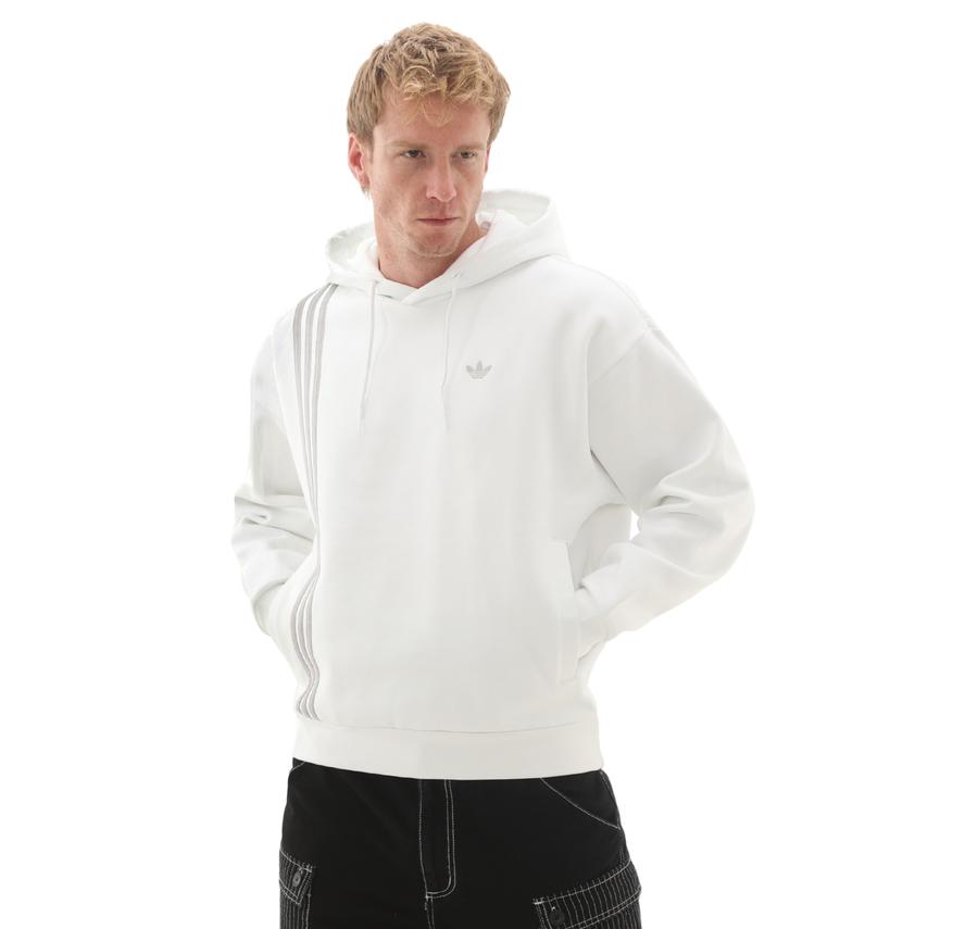 adidas Front St Hd Erkek Sweatshirt Beyaz adidas Front St Hd Erkek Sweatshirt Beyaz