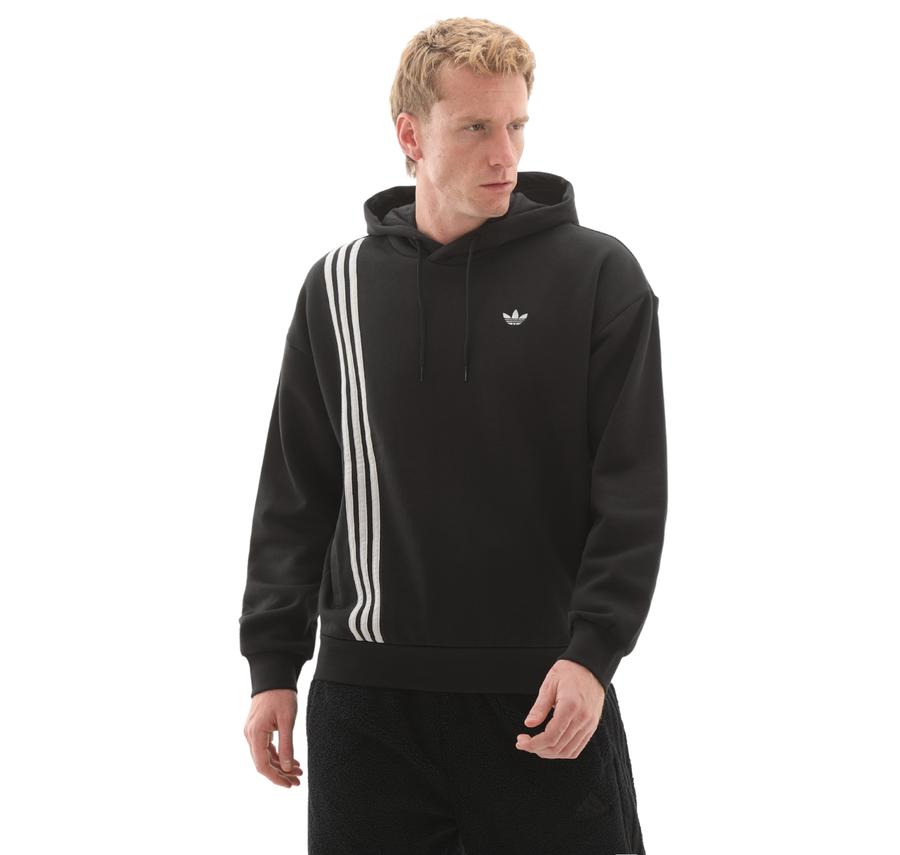adidas Front St Hd Erkek Sweatshirt Siyah adidas Front St Hd Erkek Sweatshirt Siyah