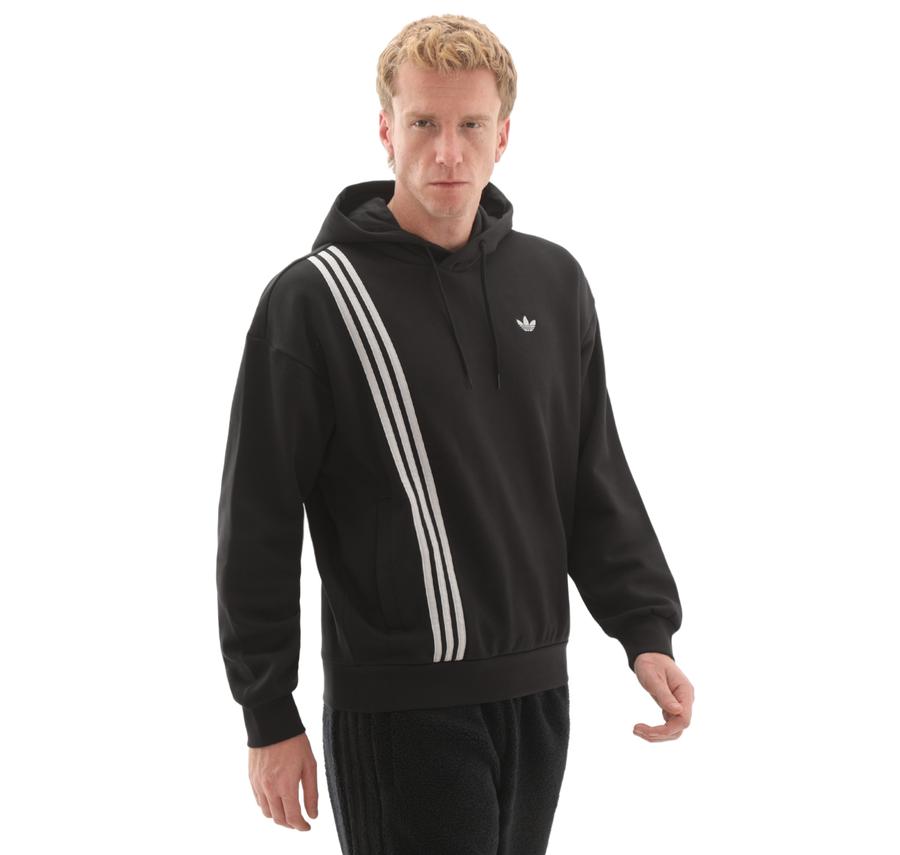 adidas Front St Hd Erkek Sweatshirt Siyah adidas Front St Hd Erkek Sweatshirt Siyah