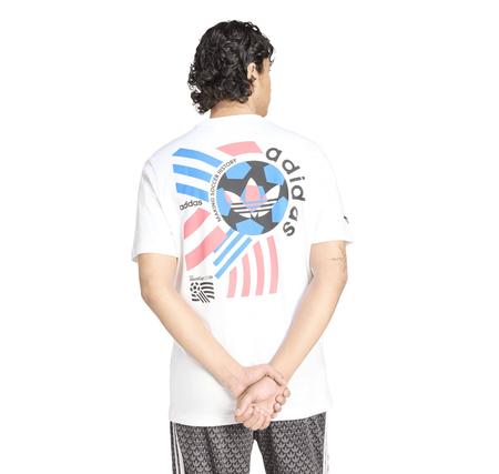 adidas Ftbl Gfx Ss T Erkek T-Shirt Beyaz adidas Ftbl Gfx Ss T Erkek T-Shirt Beyaz