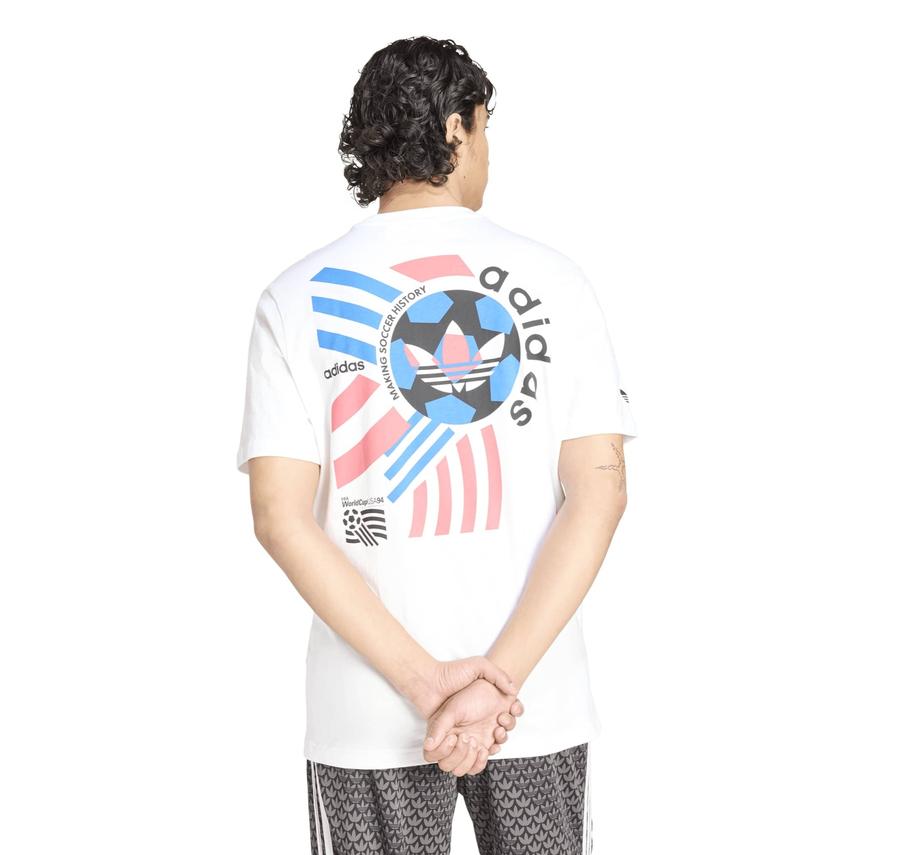 adidas Ftbl Gfx Ss T Erkek T-Shirt Beyaz adidas Ftbl Gfx Ss T Erkek T-Shirt Beyaz