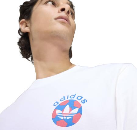 adidas Ftbl Gfx Ss T Erkek T-Shirt Beyaz adidas Ftbl Gfx Ss T Erkek T-Shirt Beyaz