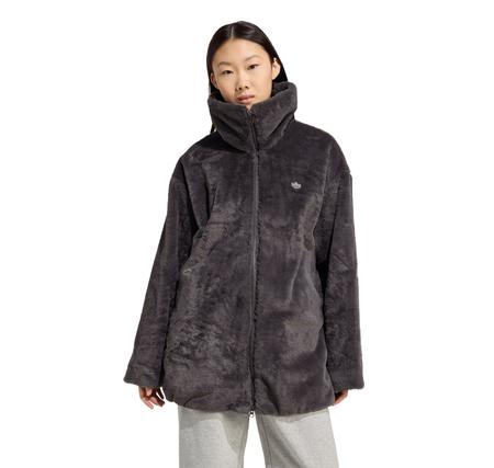 adidas Fur Jacket Kadın Ceket Siyah