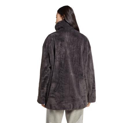 adidas Fur Jacket Kadın Ceket Siyah