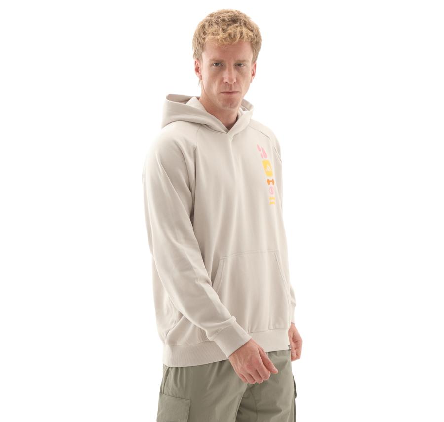 adidas Gfx Hoodıe Erkek Sweatshirt Bej adidas Gfx Hoodıe Erkek Sweatshirt Bej