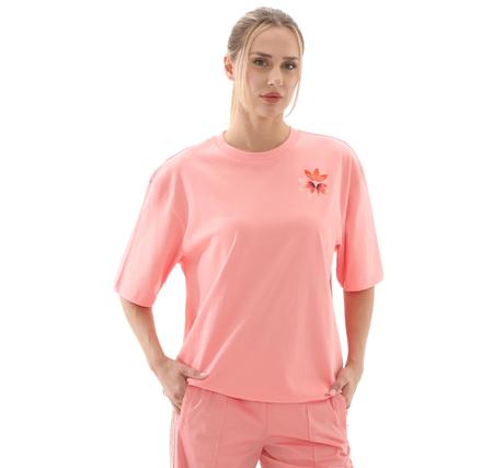 adidas Gfx Tee Kadın T-Shirt Pembe