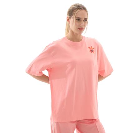 adidas Gfx Tee Kadın T-Shirt Pembe