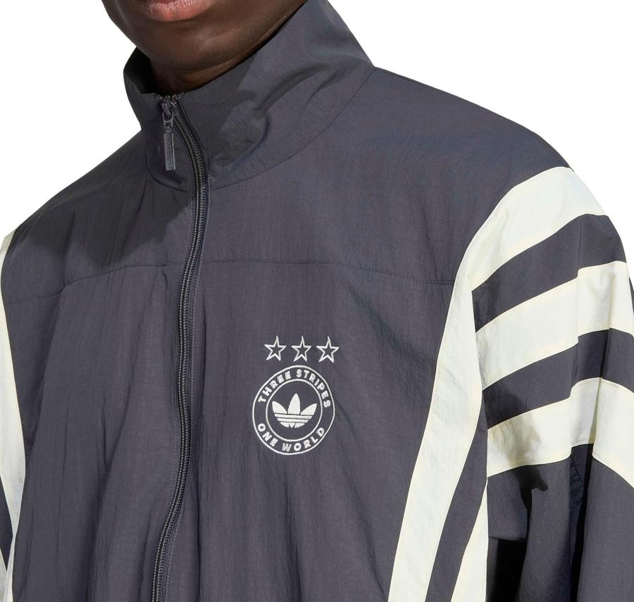 adidas Gfx Track Top Erkek Ceket Siyah adidas Gfx Track Top Erkek Ceket Siyah