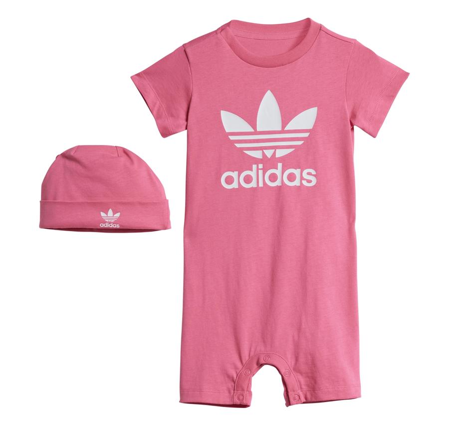 adidas Gıft Set Bebek Tulum Pembe adidas Gıft Set Bebek Tulum Pembe