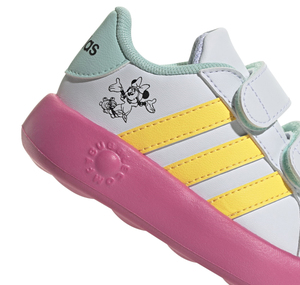 adidas Grand Court Mınnıe Bebek Spor Ayakkabı Beyaz
