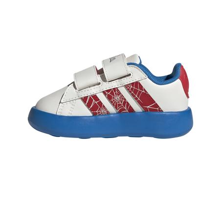 adidas Grand Court Spıder-Man Cf I Bebek Spor Ayakkabı Beyaz