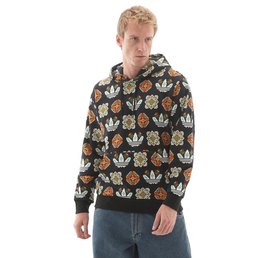 adidas Graphıc Lo Hd Erkek Sweatshirt Siyah adidas Graphıc Lo Hd Erkek Sweatshirt Siyah