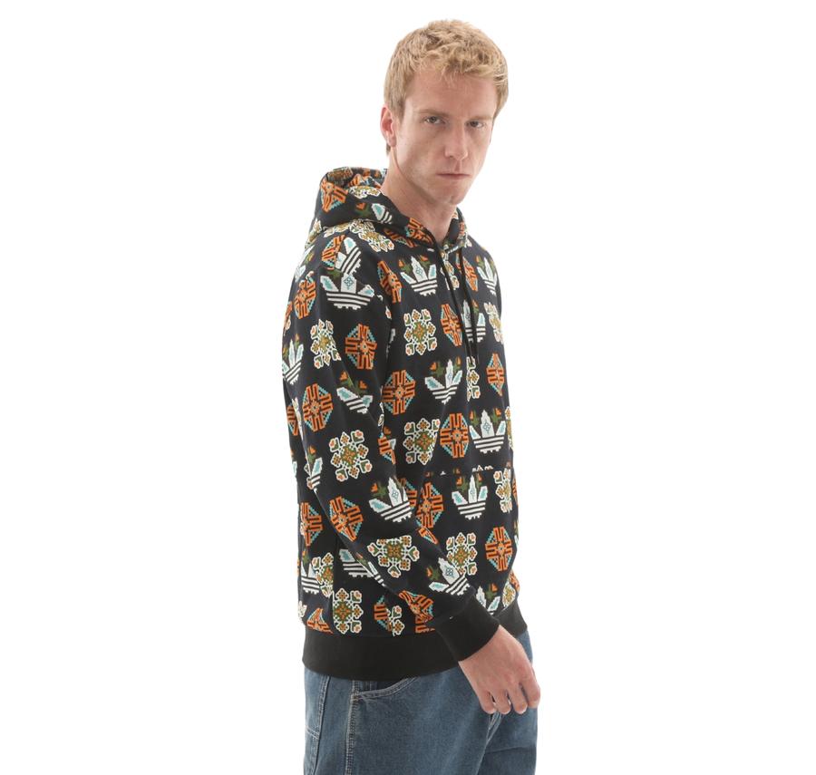 adidas Graphıc Lo Hd Erkek Sweatshirt Siyah adidas Graphıc Lo Hd Erkek Sweatshirt Siyah