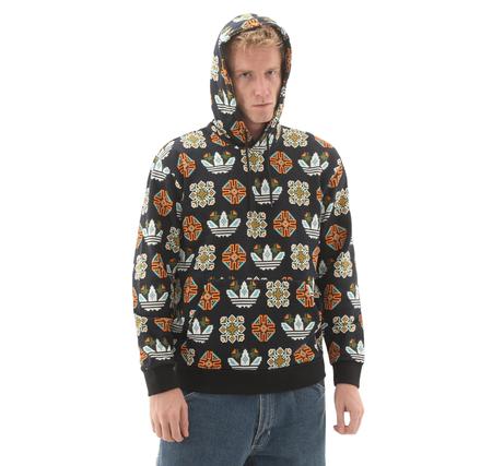 adidas Graphıc Lo Hd Erkek Sweatshirt Siyah