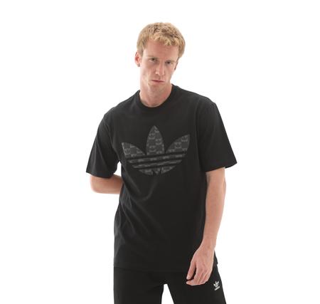 adidas Graphıc Lo Ss T Erkek T-Shirt Siyah