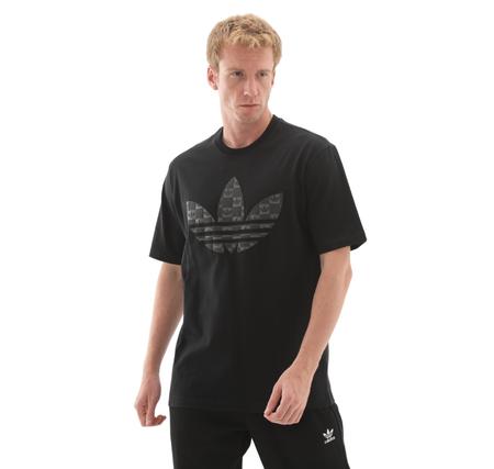 adidas Graphıc Lo Ss T Erkek T-Shirt Siyah