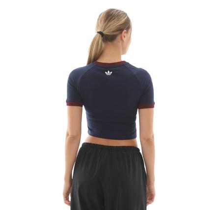 adidas Grfx Tee Kadın T-Shirt Mavi